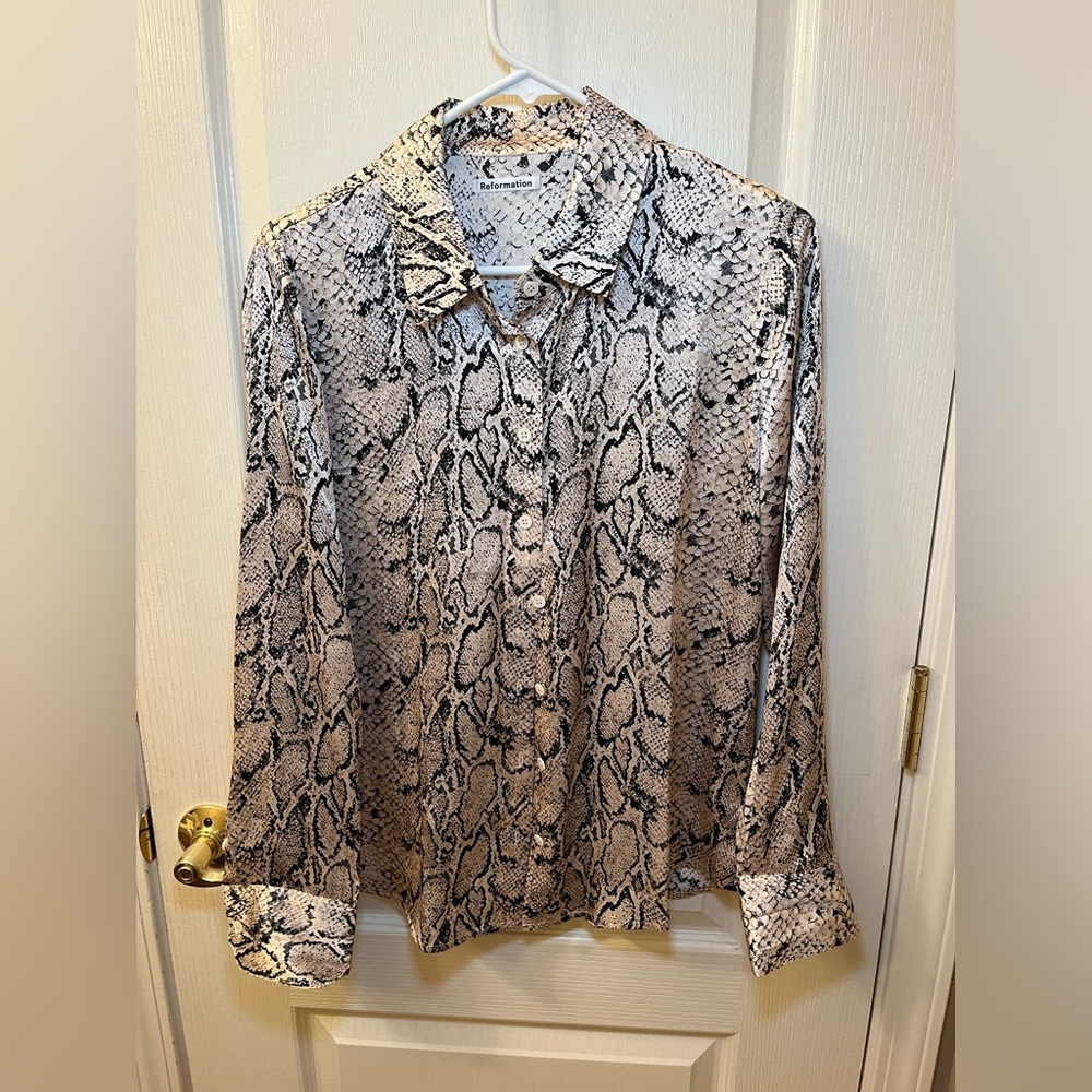Reformation blouse